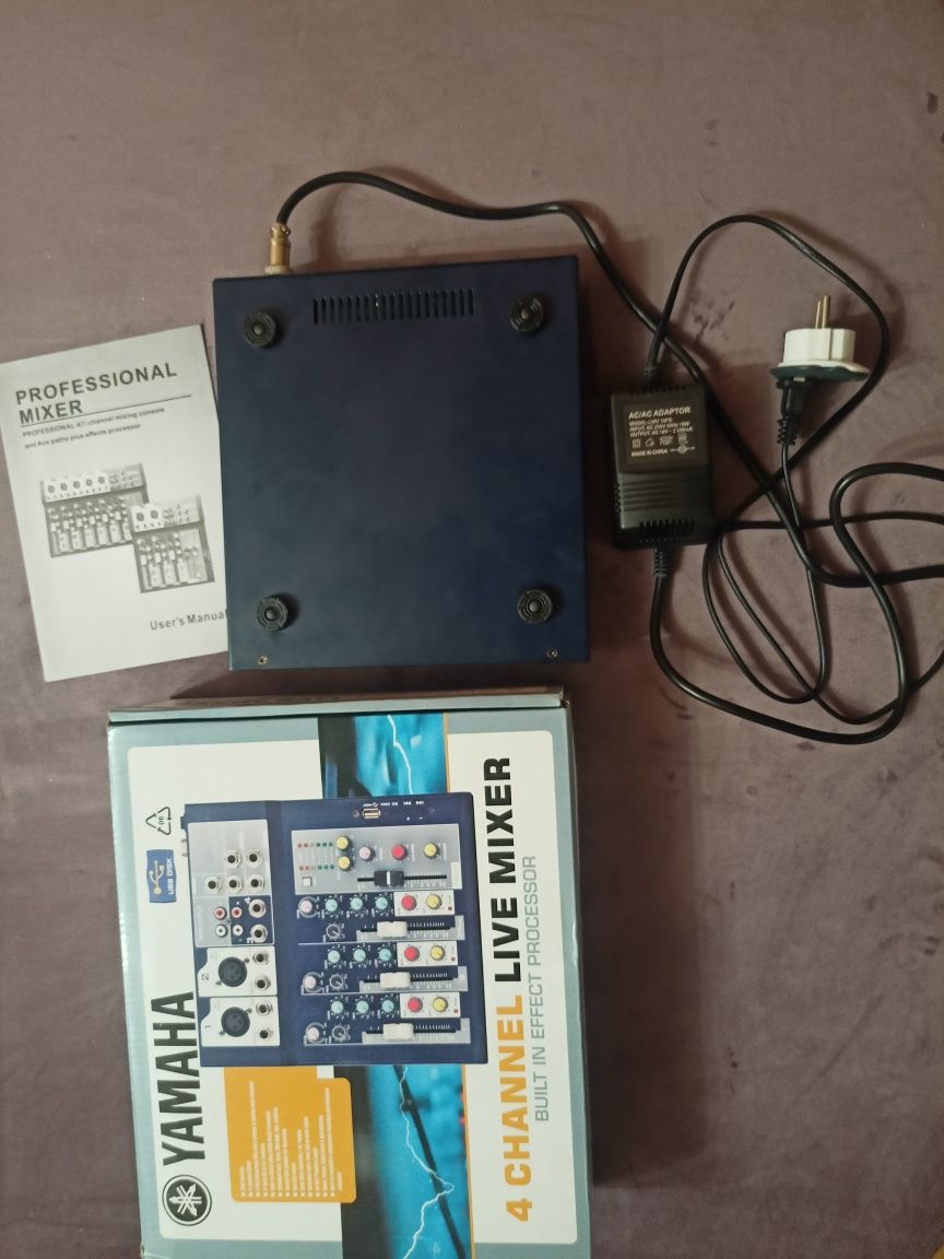 Продам микшерный пульт Yamaha F4-USB.