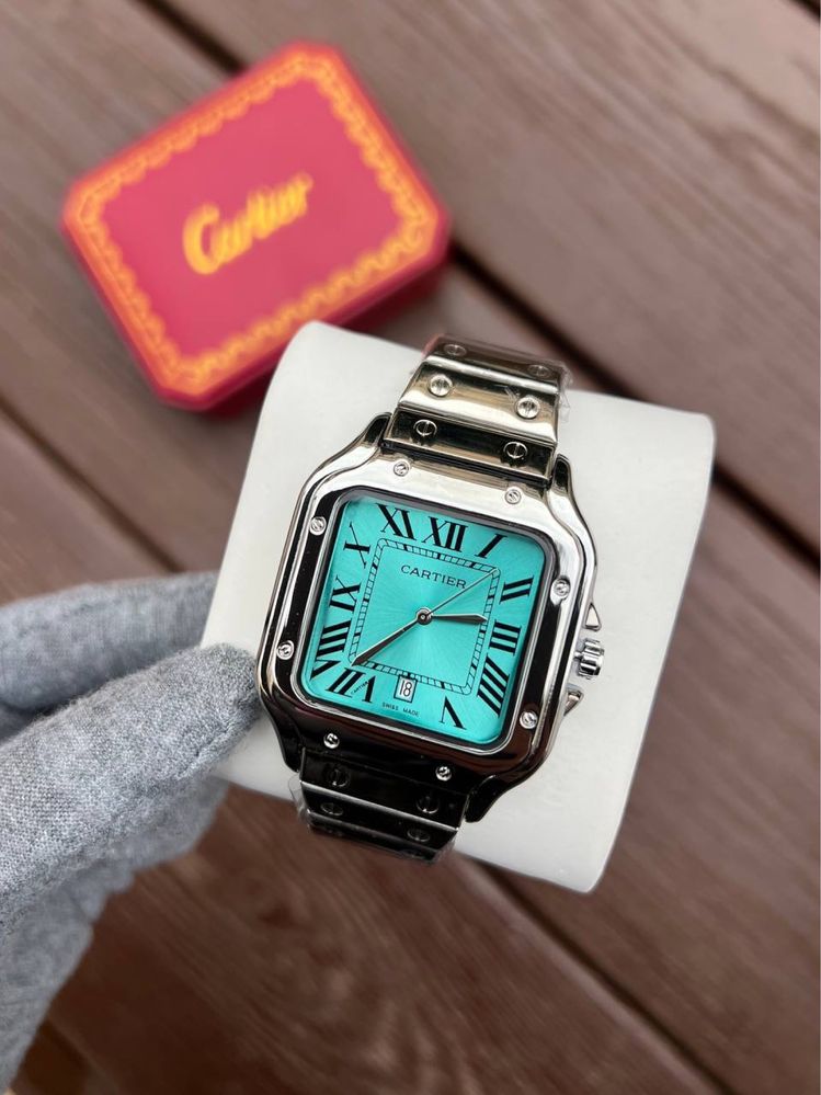Часы Cartier Santos стильный