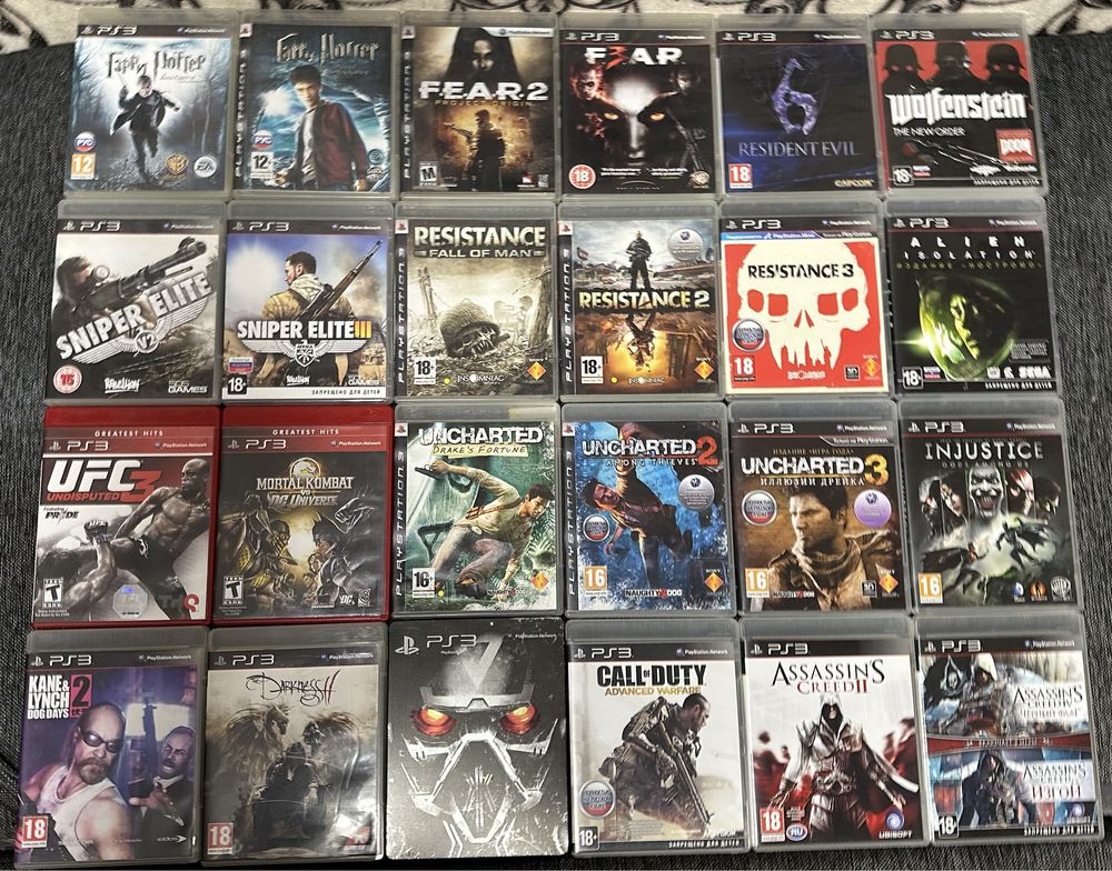 Игры PlayStation 3 Цены разные