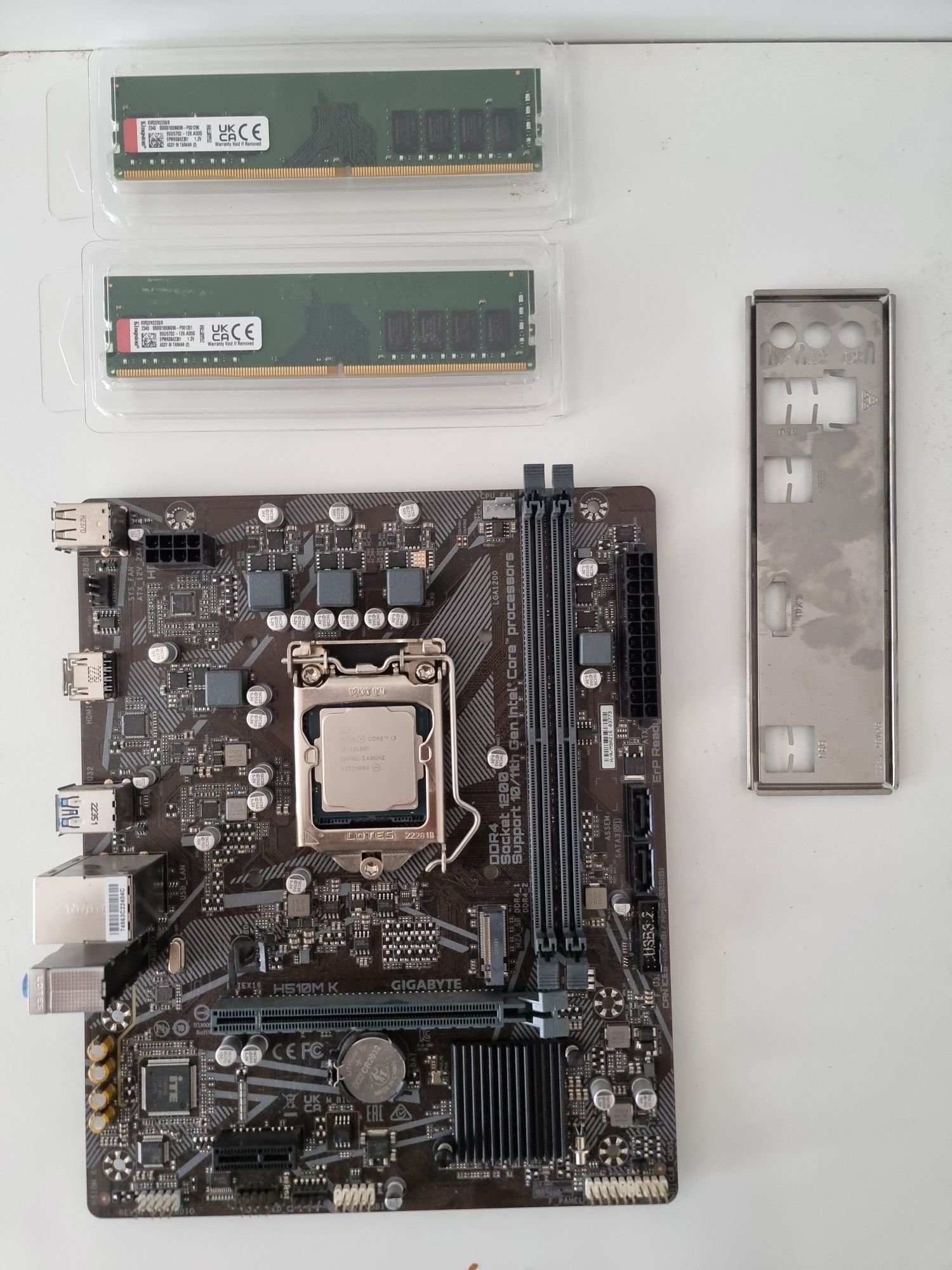 Gigabyte H510M K+10100f+2*8gb