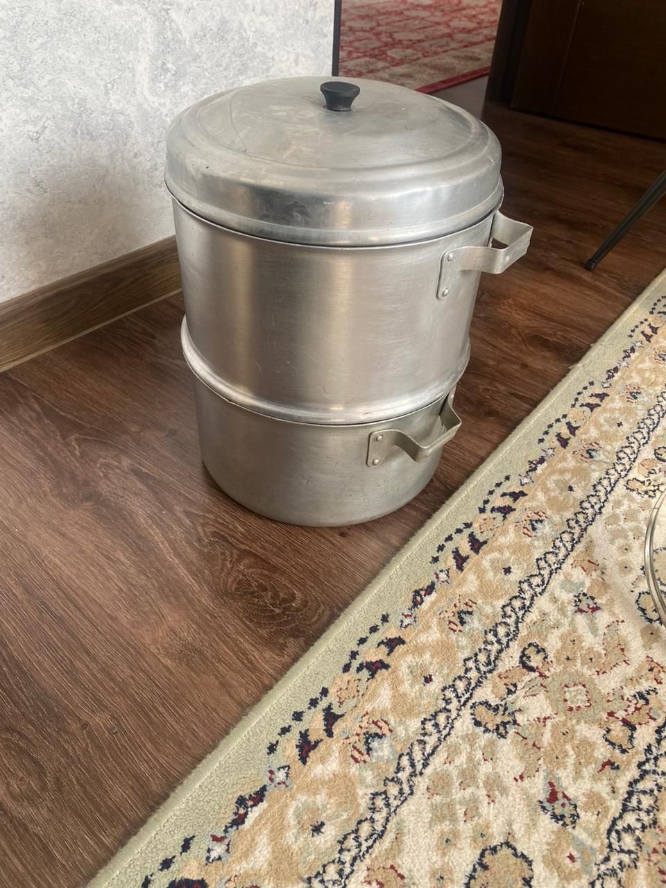 Советская алюминиеовая мантоварка