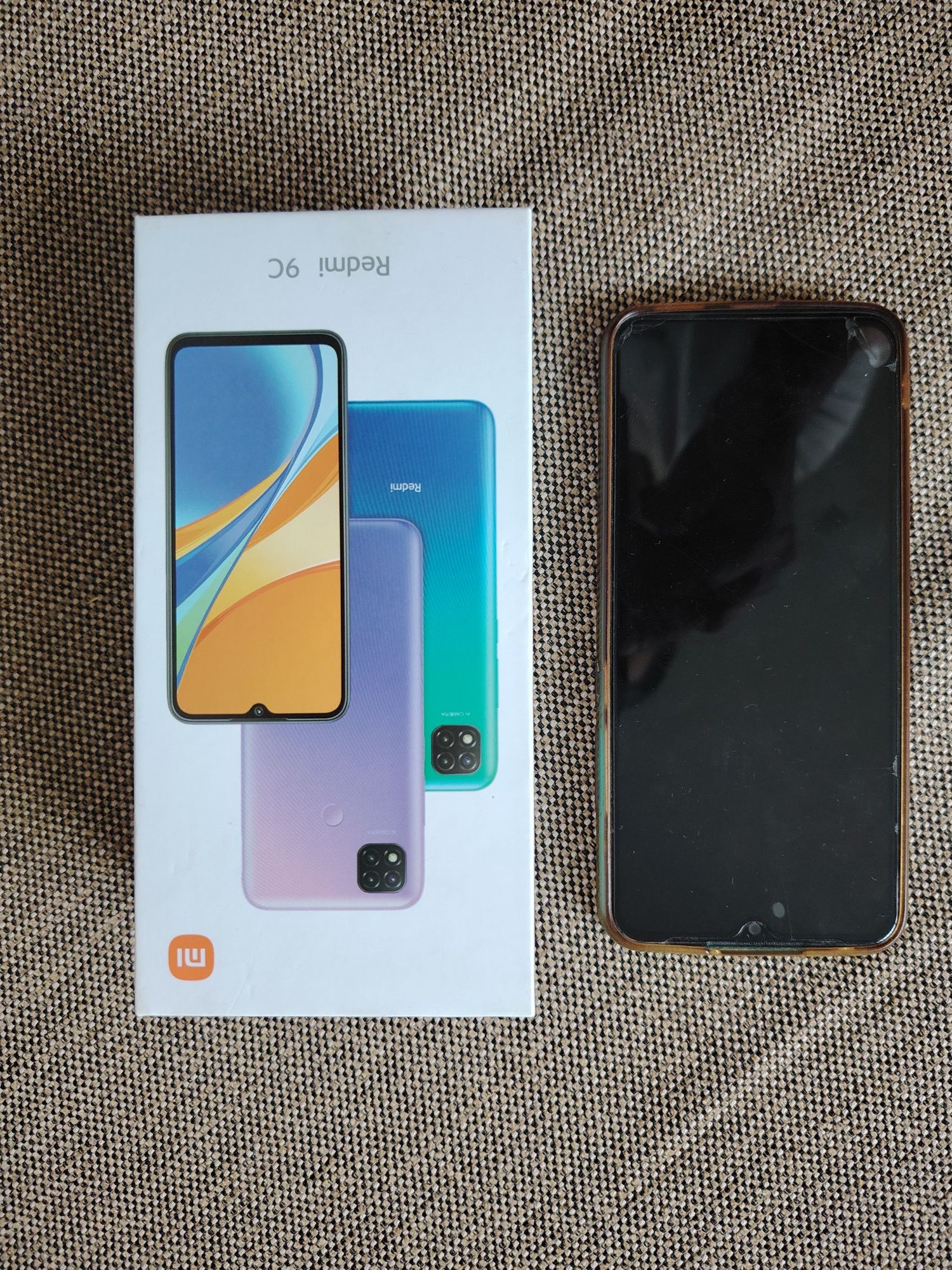 Смартфон Redmi 9c 4/120гб (сотовый телефон)