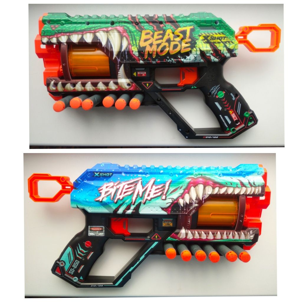 Пистолеты Nerf с пульками
