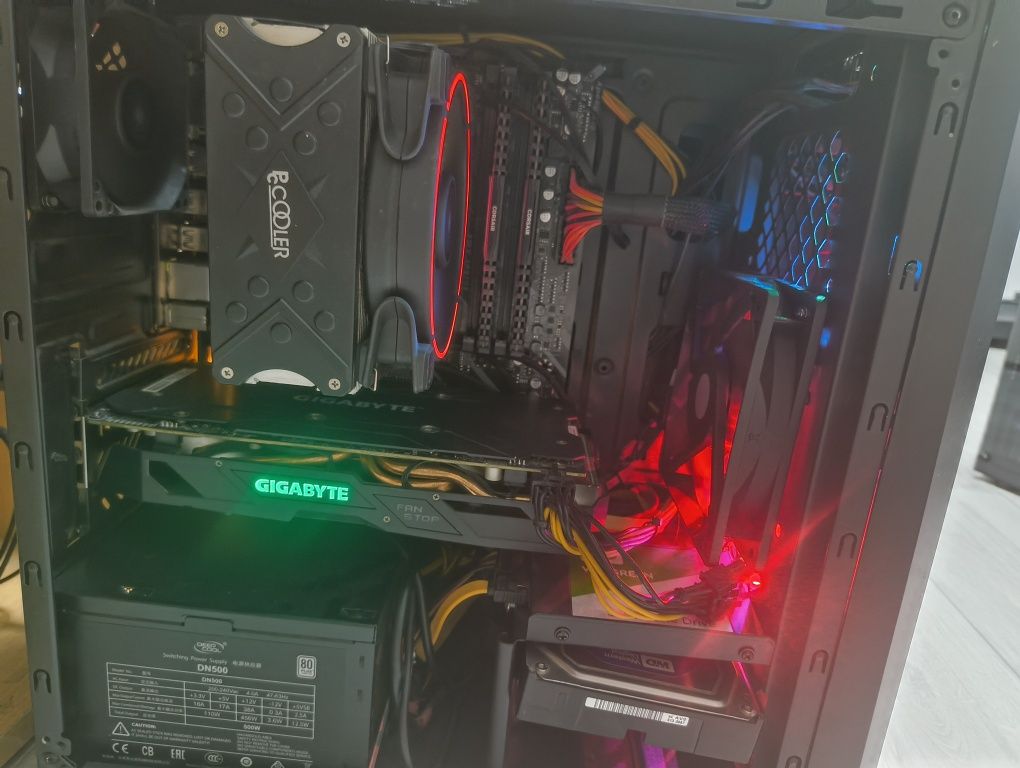 ПК с RX 580(8GB) + Ryzen 5 / 16 ГБ / SSD + HDD