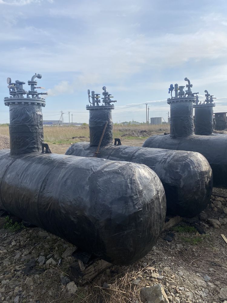 Газгольдеры 5 куб м, 2.7 куб м,