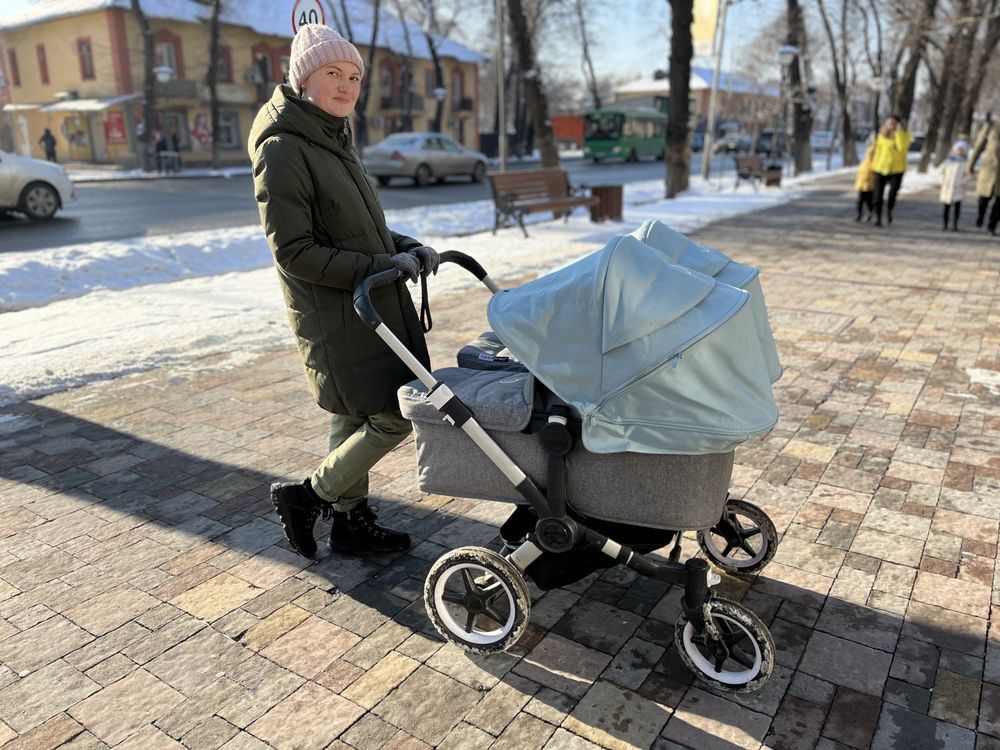 Коляска bugaboo donkey 3 2 в 1 коляска для двойни и погодок