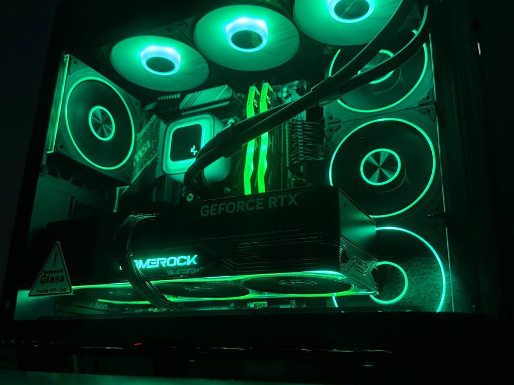 Игровой компьютер Ryzen 7 7800x3d/ RTX 5070ti/32gb DDR5 m2 1tb