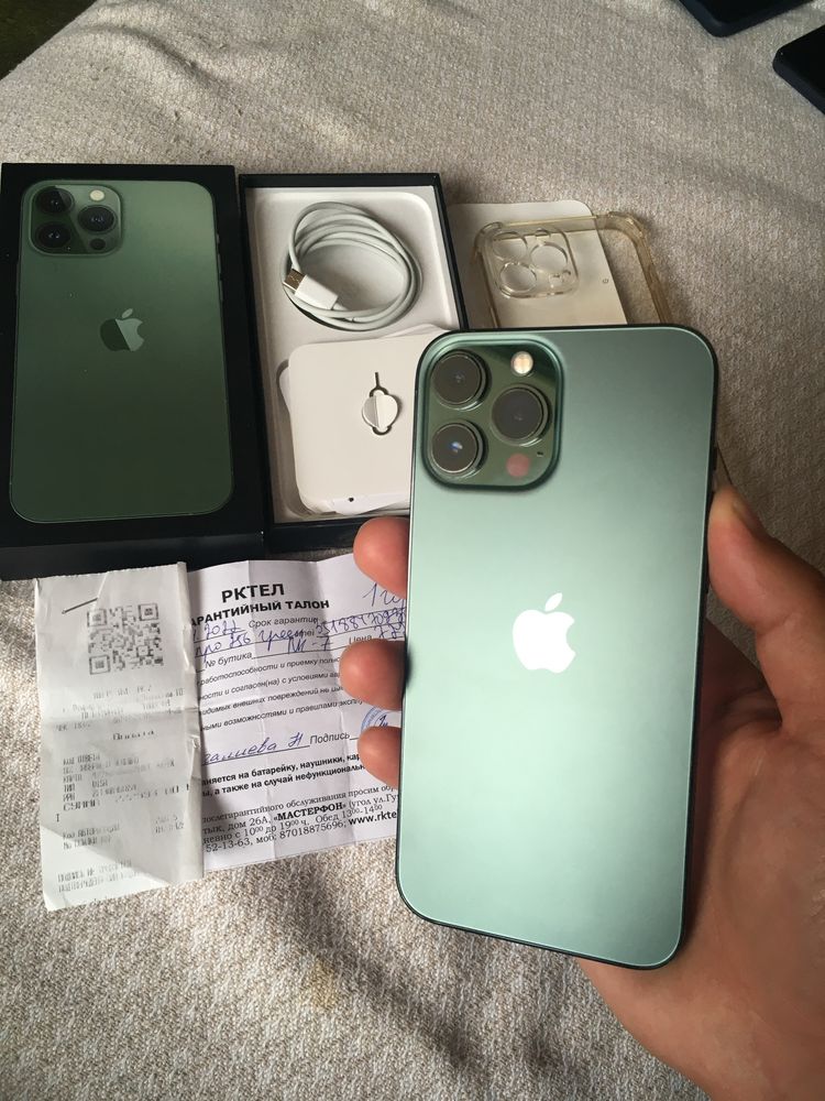 iPhone 13 Pro Max 256гб 5G полный комплект оригнал телефон супер мыкты