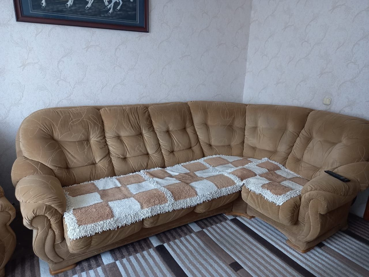 Продам диван потютьков с креслом