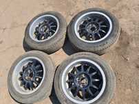 Шины диски балконы 185/60R15.   Расболтовка 4/100. Цена 120000