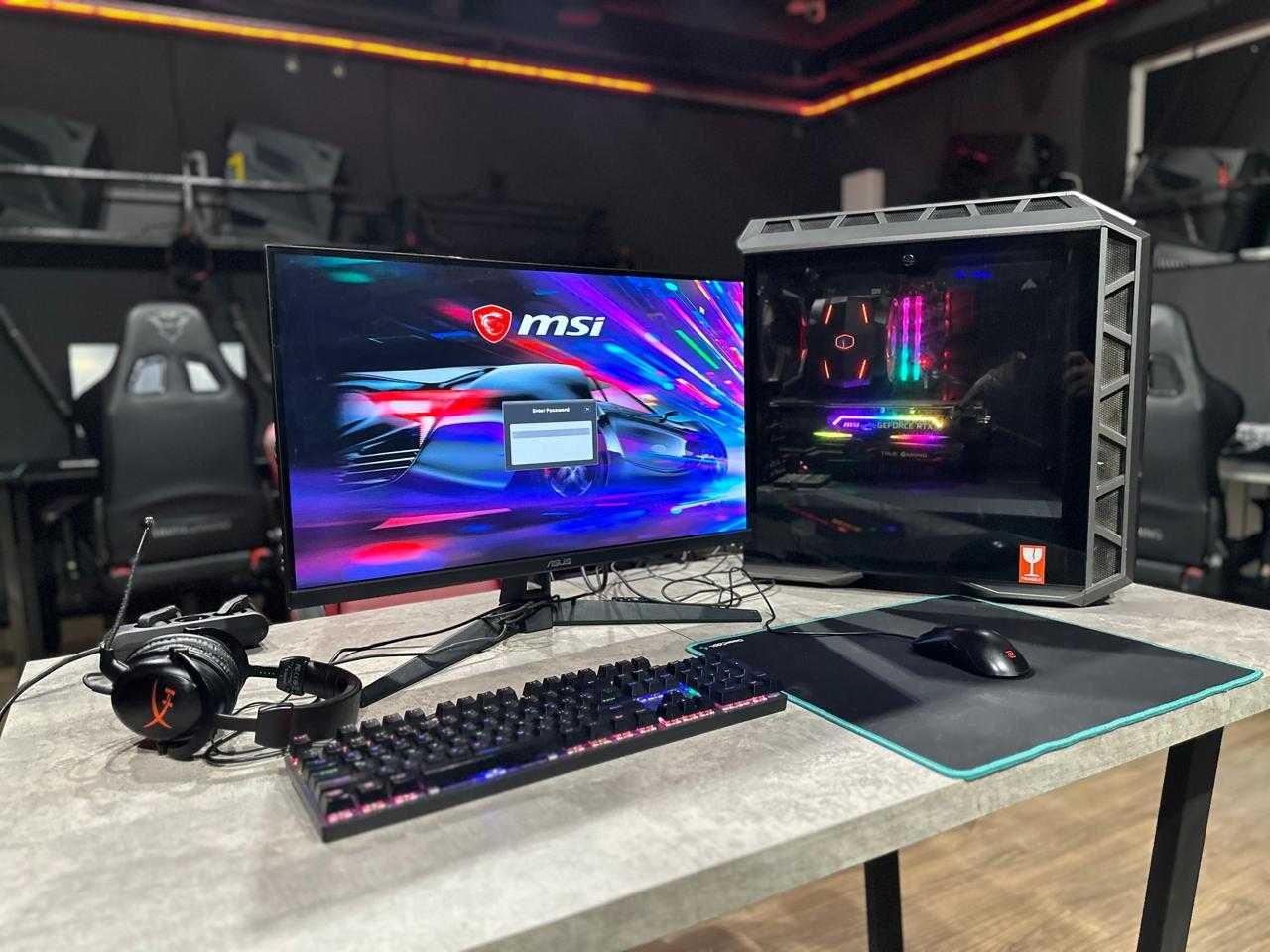 Продам игровой компьютер с монитором 165 гц, core I7-8700K, RTX 2070