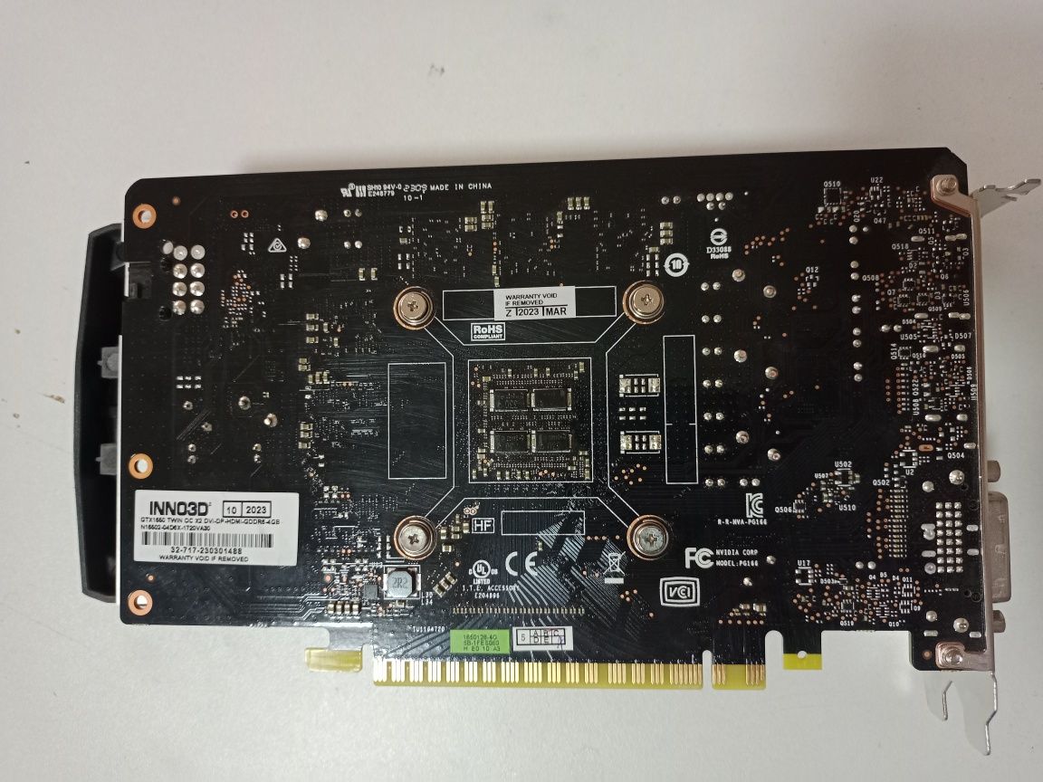 Продам видеокарту GTX 1650 4gb