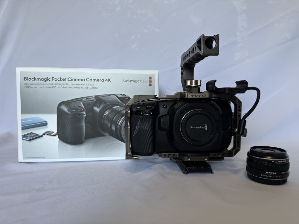 Кинокамера Blackmagic Pocket 4K – Комплект для профессионалов