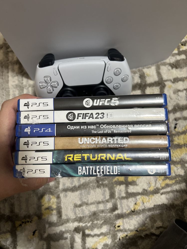 Playstation 5 со всеми играми
