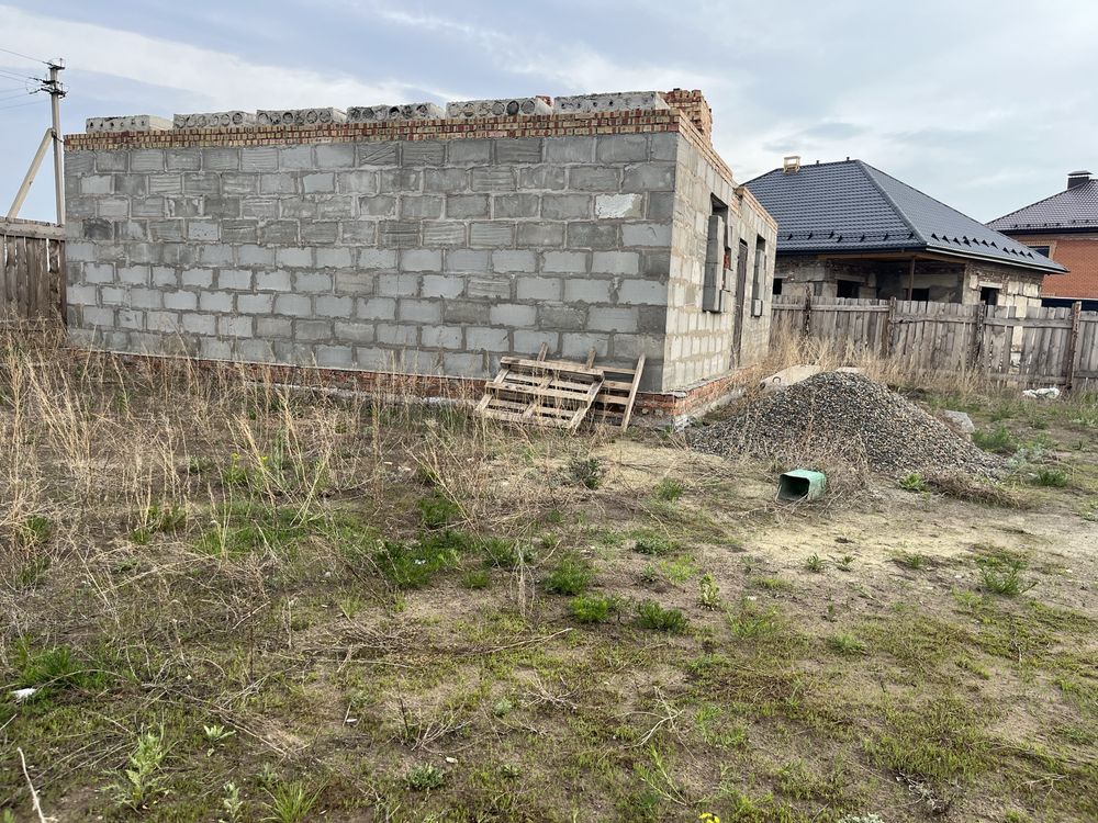 Участок 20 соток, в частной собственности, огорожен, коробка 8/10,
