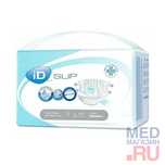 Памперсы подгузники для взрослых iD Slip L 30 шт