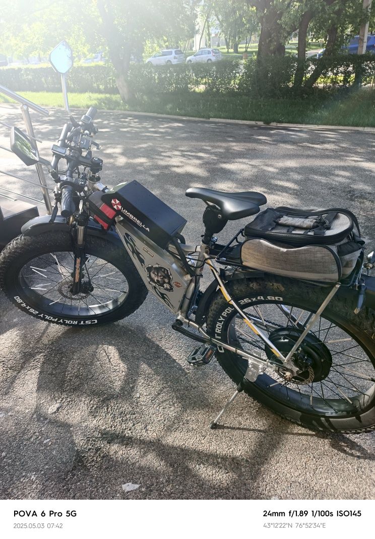 Продам или обменяю Электрофэтбайк 1500w