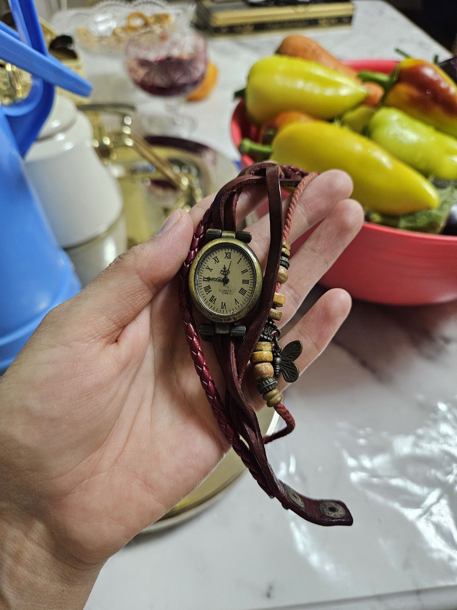 Парные гламурные часы