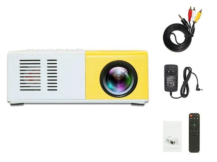 Новый Портативный мини проектор Led Projector YG-300