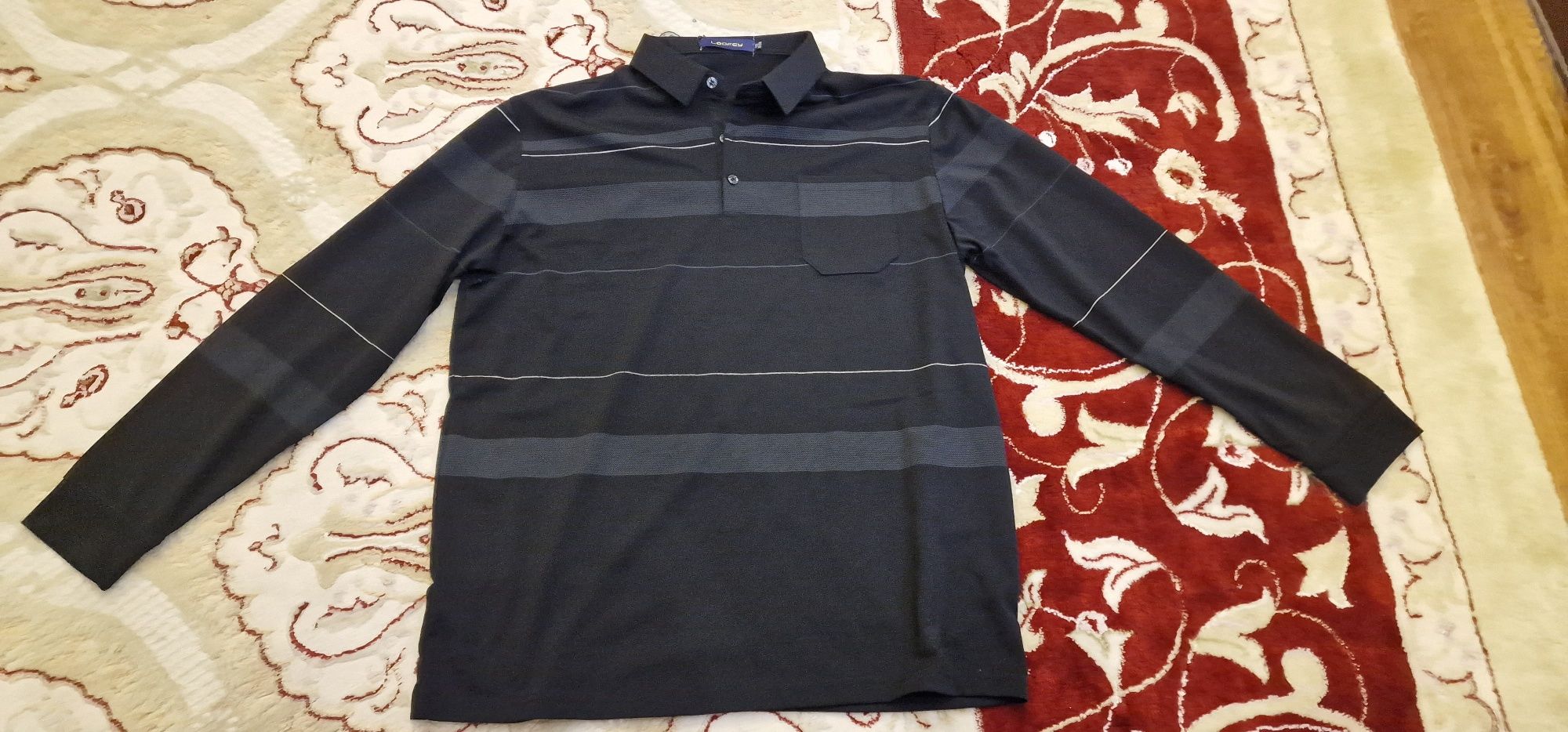 Longda Feichun, осенняя мужская футболка с длинными рукавами 2XL