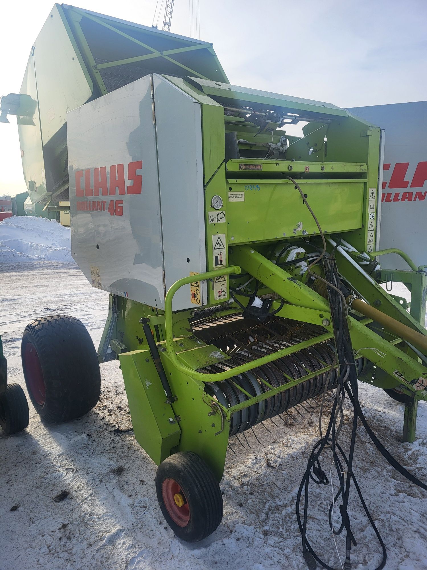 Пресс рулонный Claas rollant 46