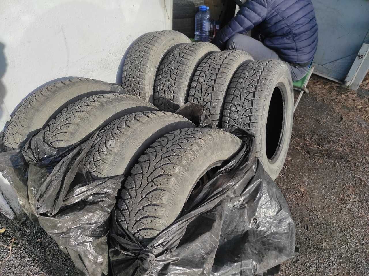 Шины, колеса, запаска, титанки