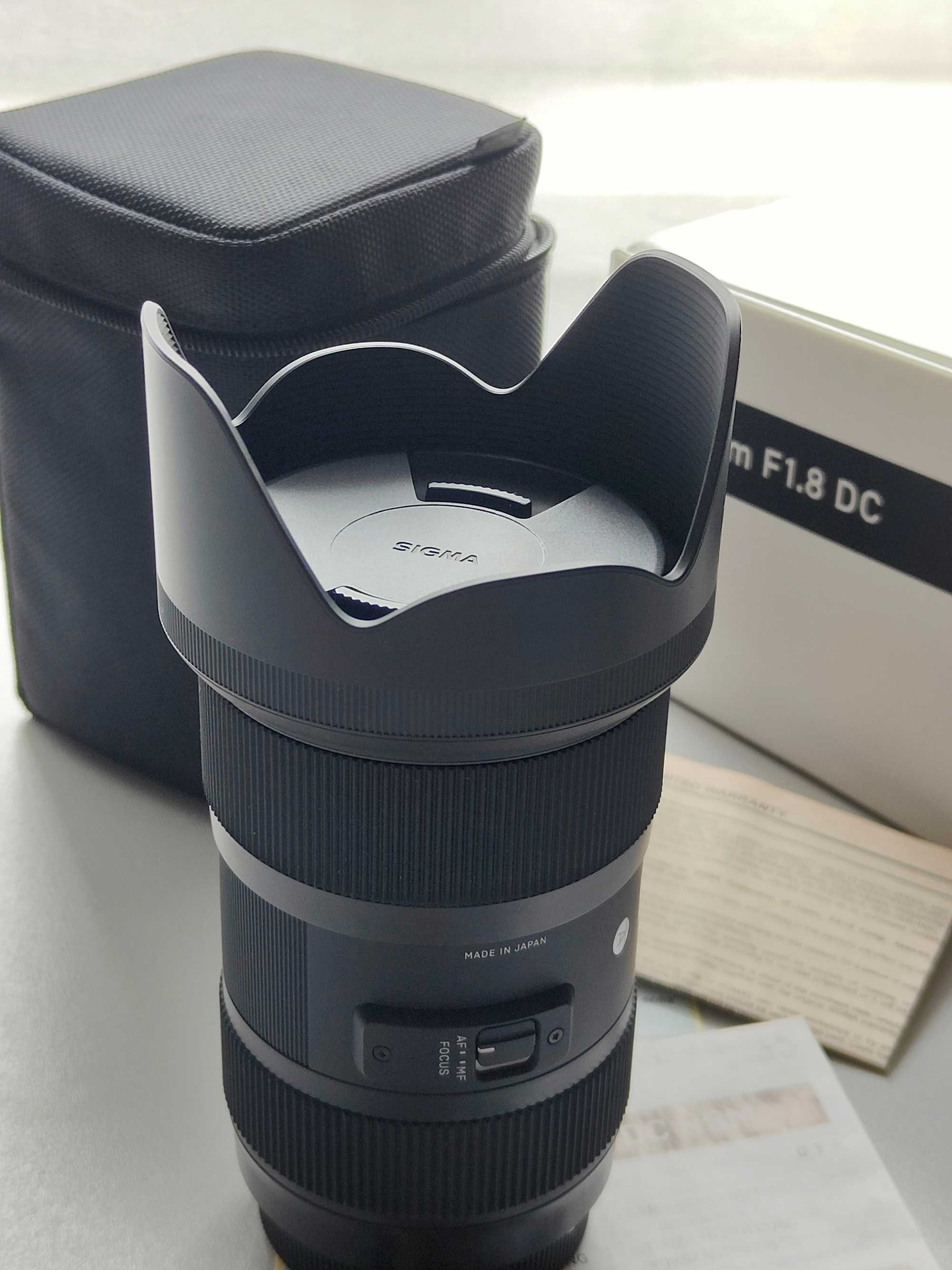 Объектив Sigma 18-35mm f/1.8 DC HSM Art для Canon ( новый )