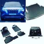 Hyundai TUCSON 2021 коврики салона и багажника