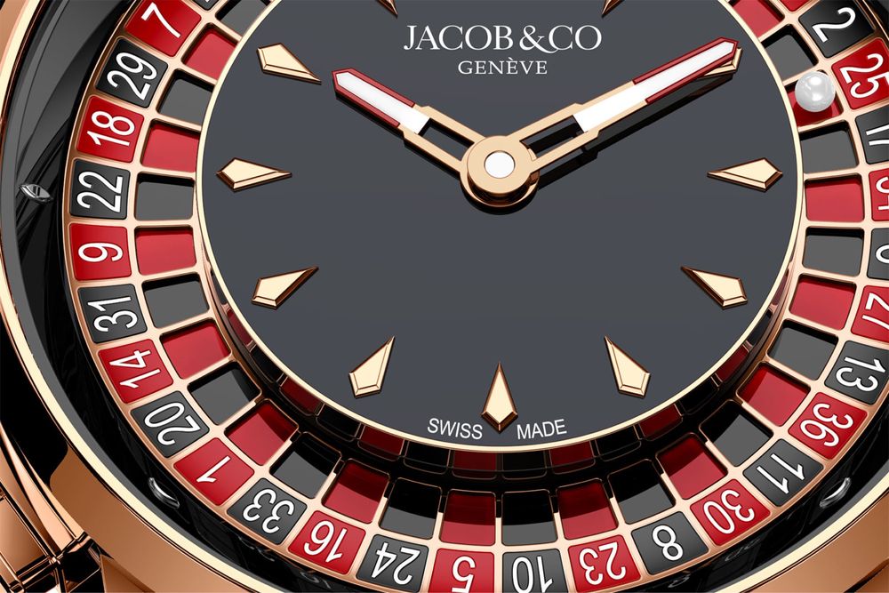 Часы Казино, Jacob & Co. Casino Tourbillon