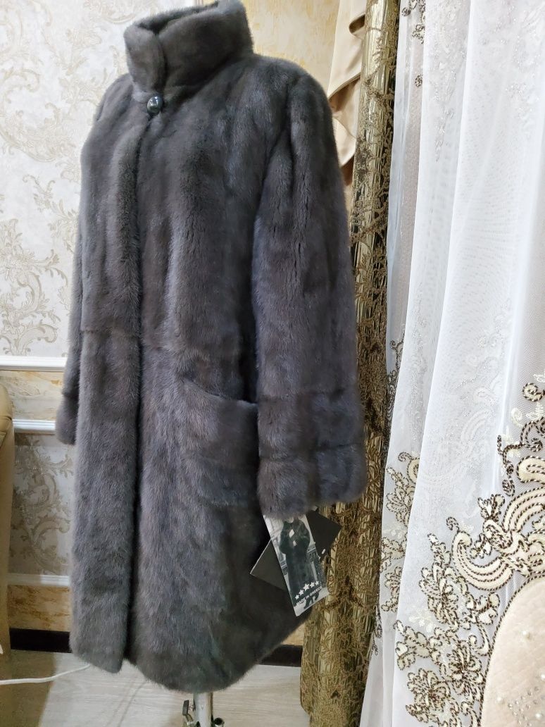 Норковая Шуба,Новая,Греция,Шикарный мех ,Супер качество,фирма ARABESKA