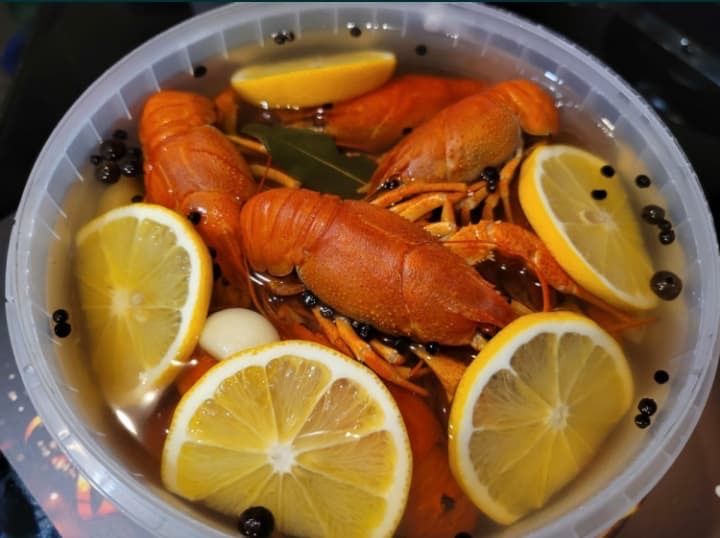 Вкусные Раки с икоркой Г Атырау