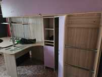 Продам кровать со шкафом и столом