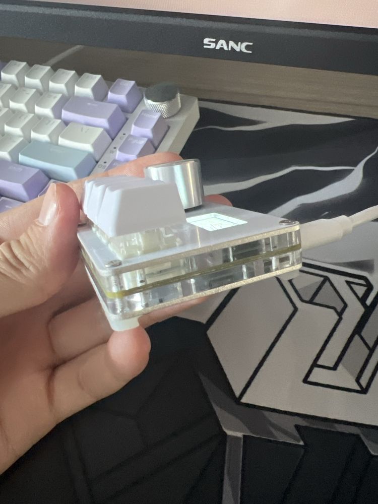 Sayodevice o3c на белых свитчах