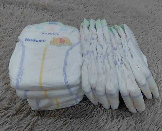 Подгузники Huggies Elite Soft 1 для новорождённых гипоаллергенны 3-5кг