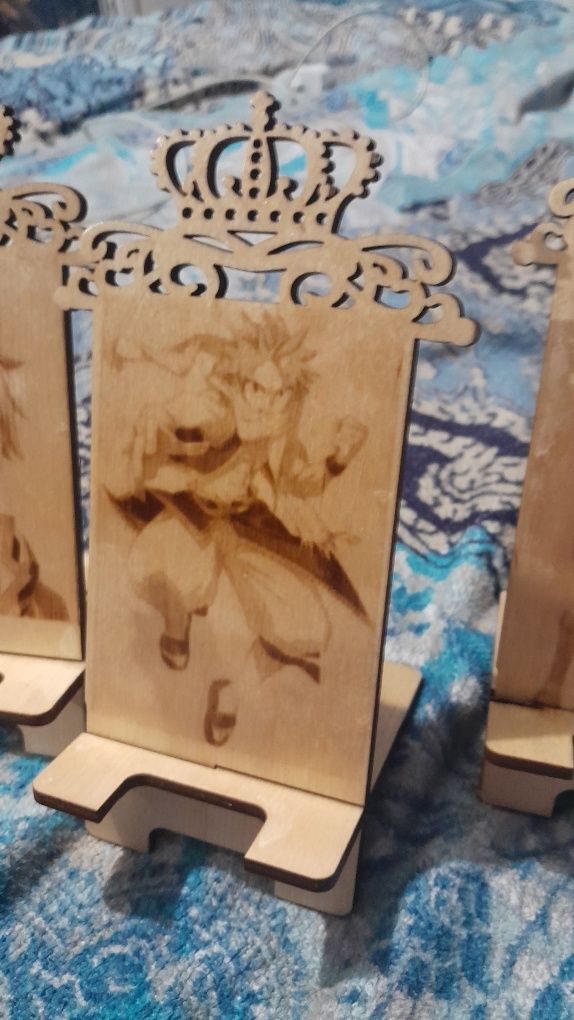 Подставки под телефон с обжигом аниме FairyTail