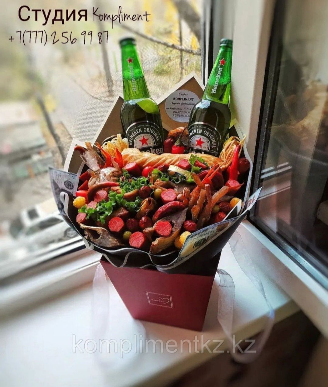 Мужской букет Алматы