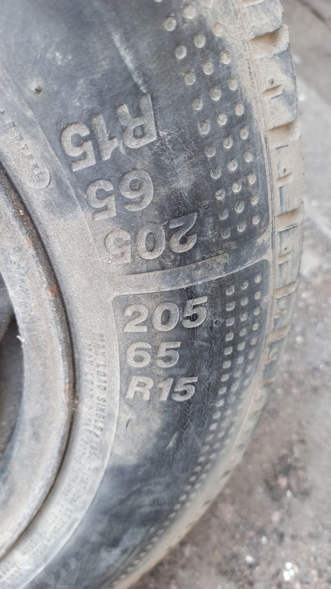 Запаска 205 65 R15 Volkswagen T4