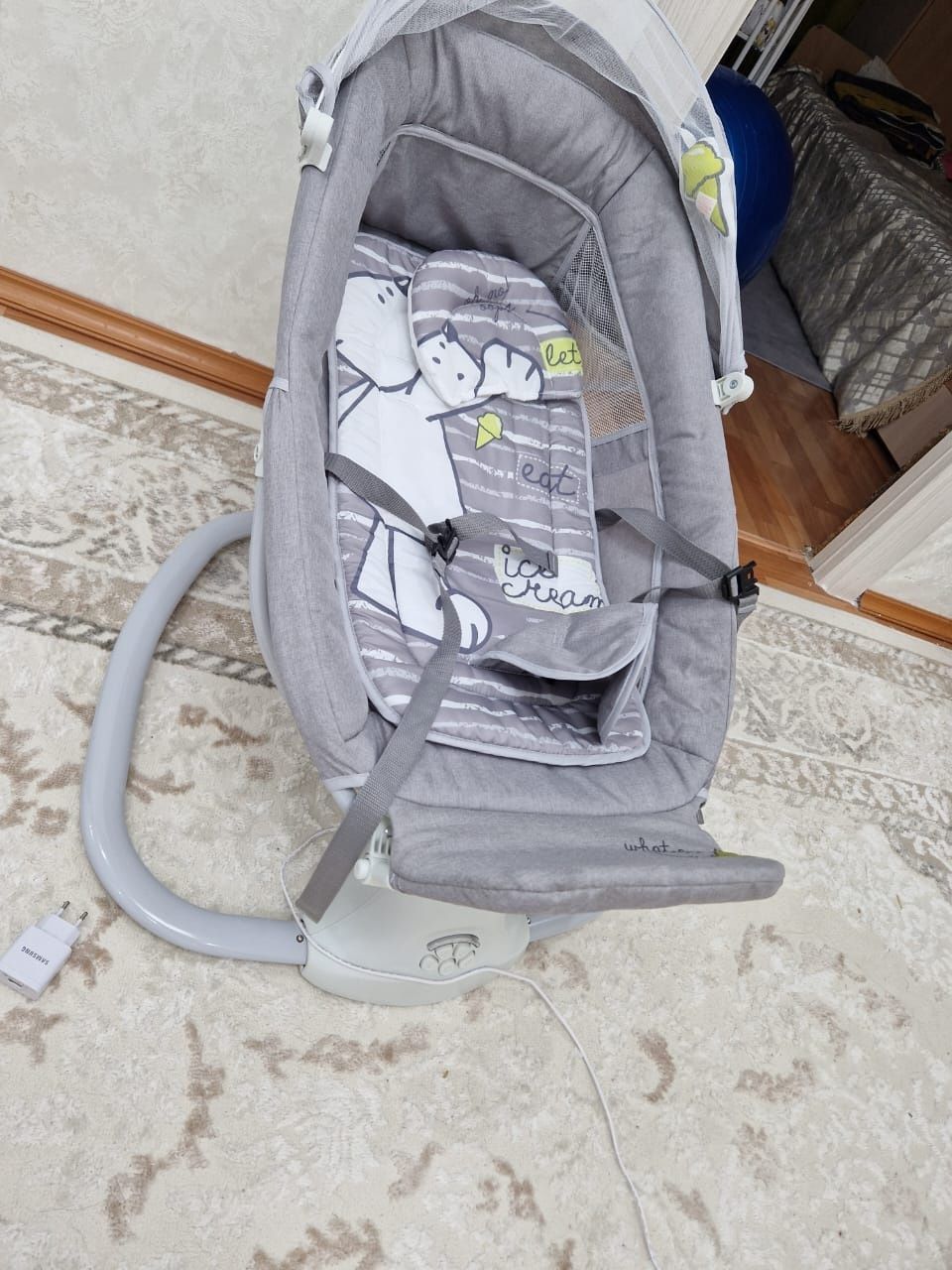 Продам шезлонг электрокачеля
