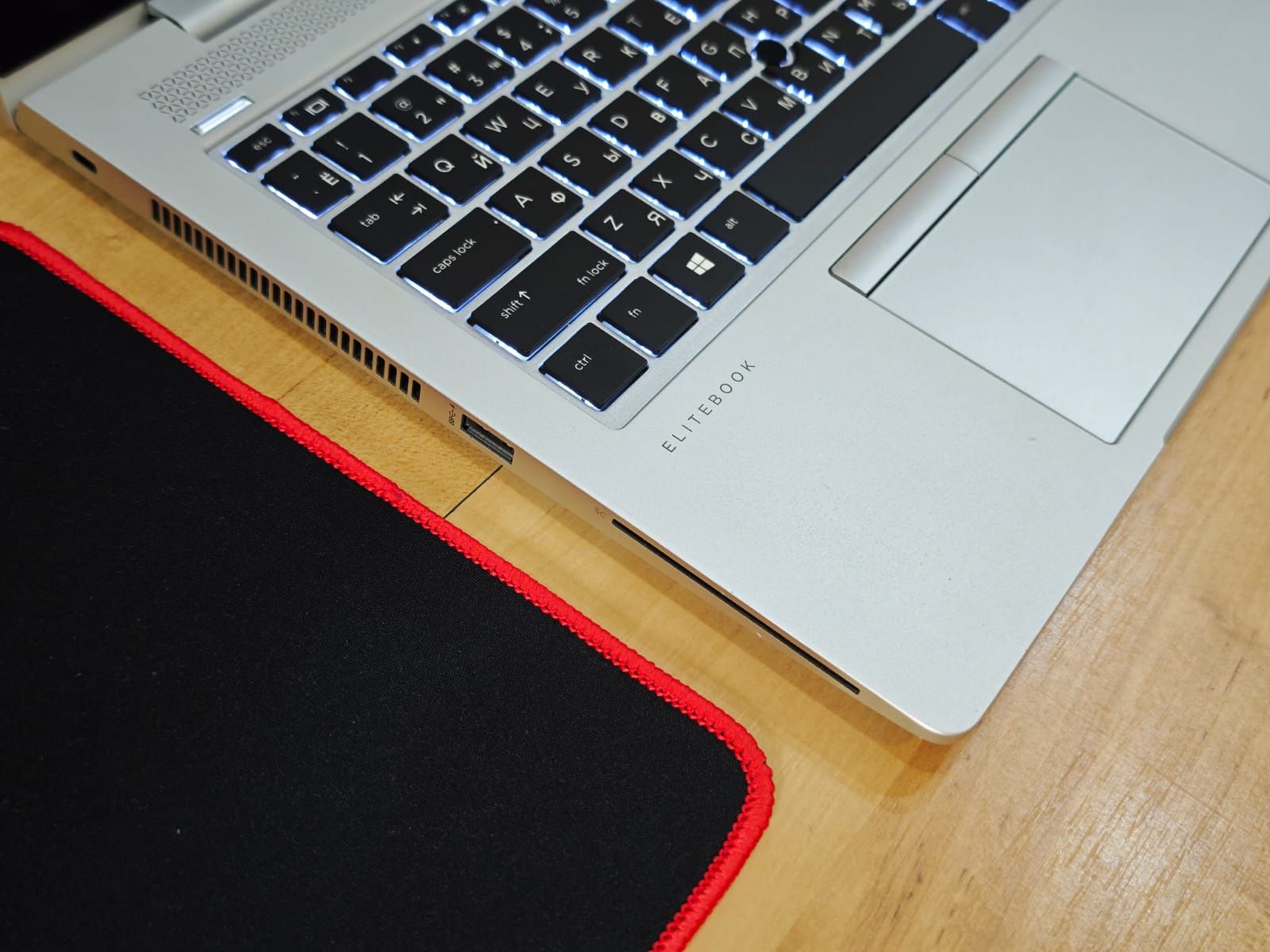 Сэнсорный HP EliteBook Core i5 ОЗУ 16ГБ SSD 512ГБ бизнес ультрабук