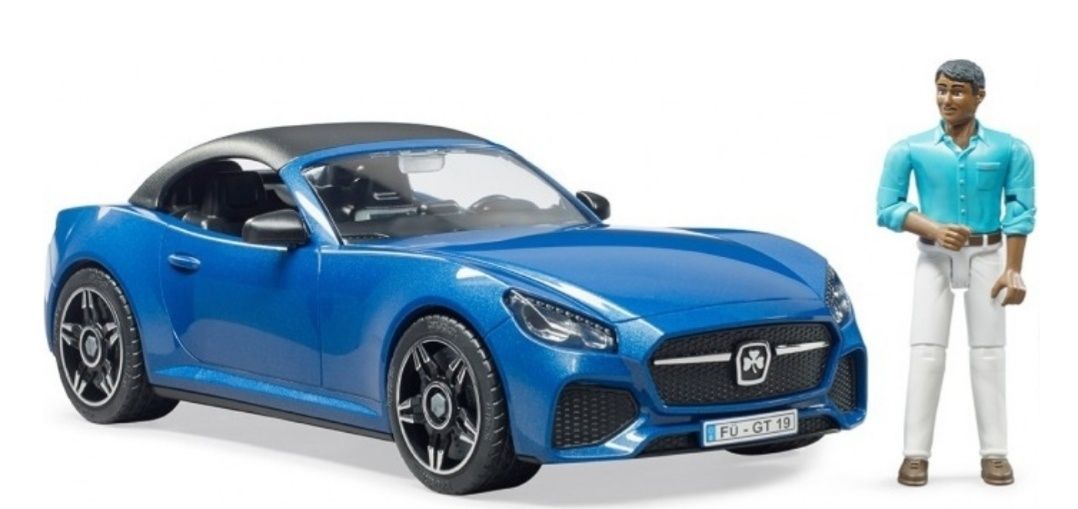 Bruder Спортивный автомобиль Roadster с водителем