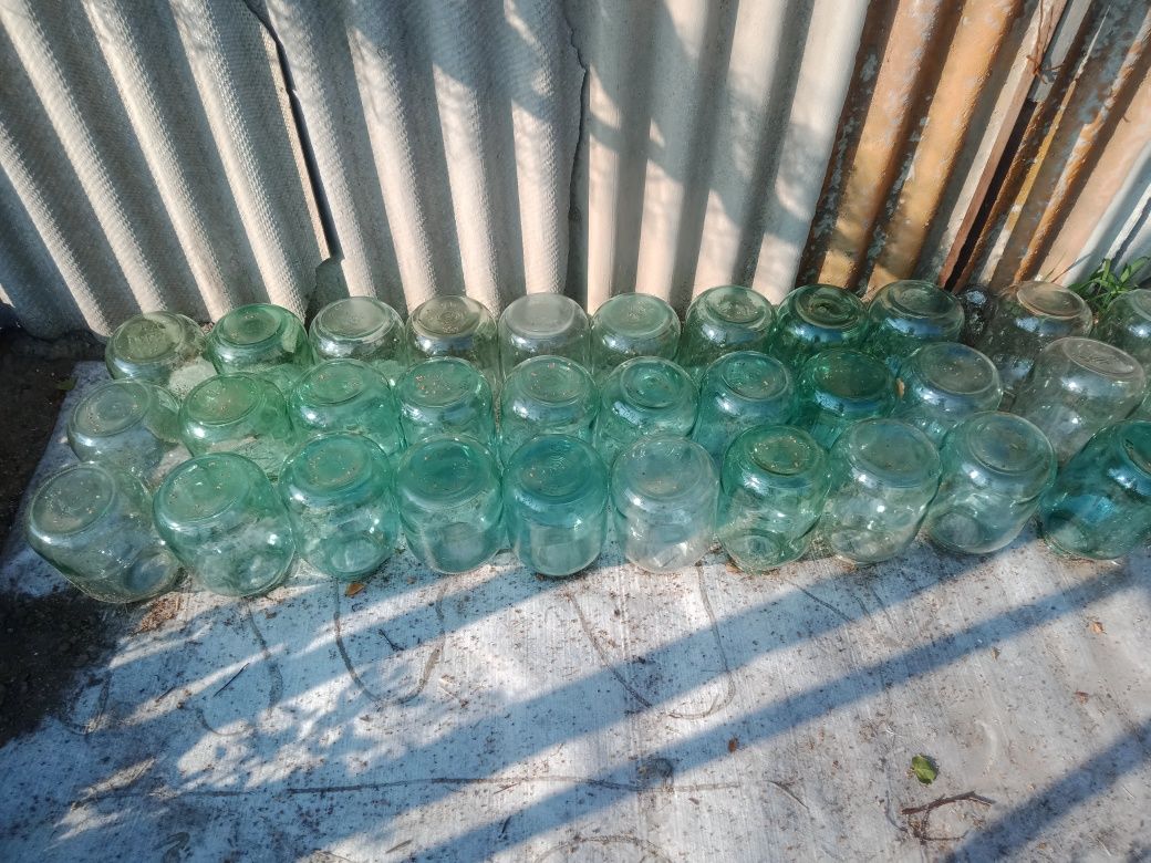Банки стекло 2л, 3л,  мелкие, цены в комментариях