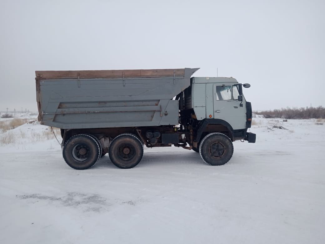 КАМАЗ 65115 с прицепом