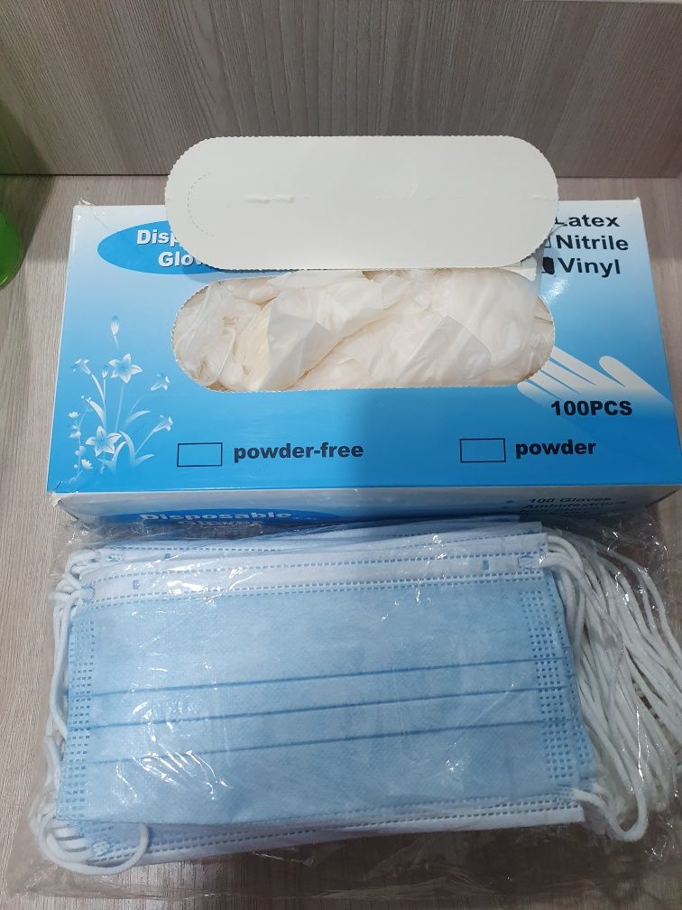 Продам не дорого перчатки и медицинские маски