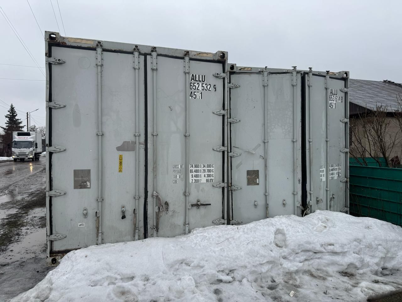 Контейнер 40 тонный  аренда