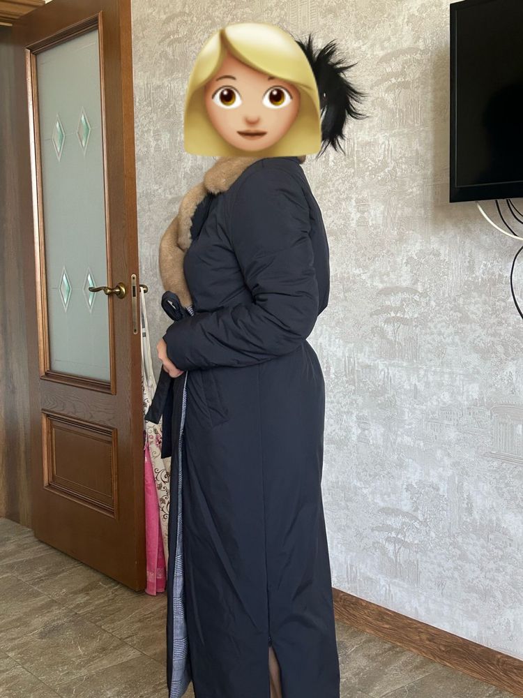 Зимний пуховик женский