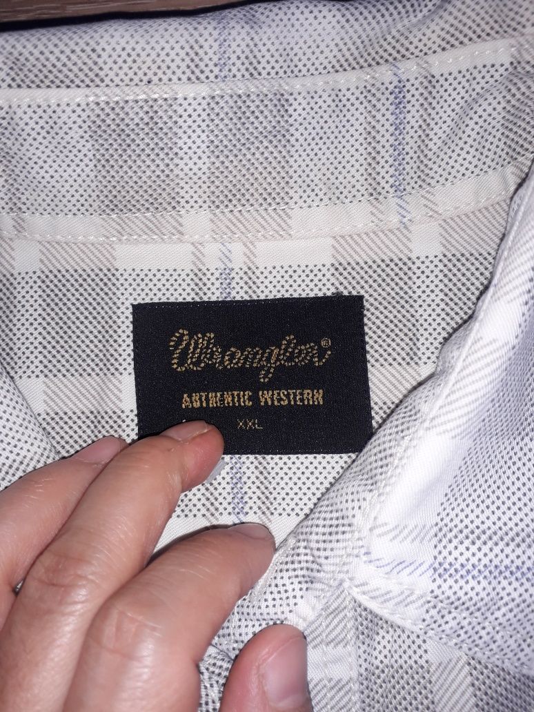 Мужская фирменная рубашка Wrangler