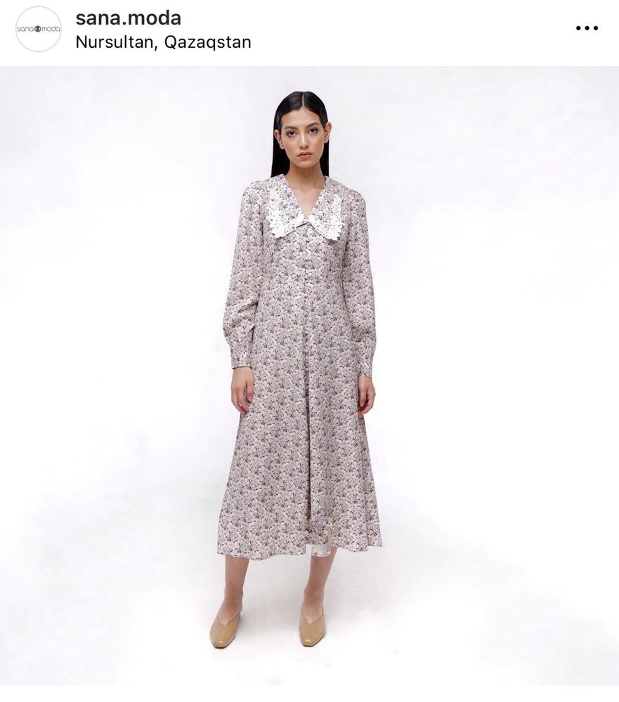 Платье от бренда sana.moda