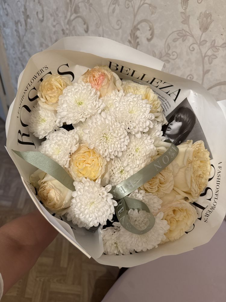 Красивый букет за 10к