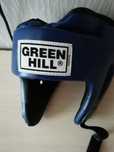 Шлем боксёрский синий Green HILL новый