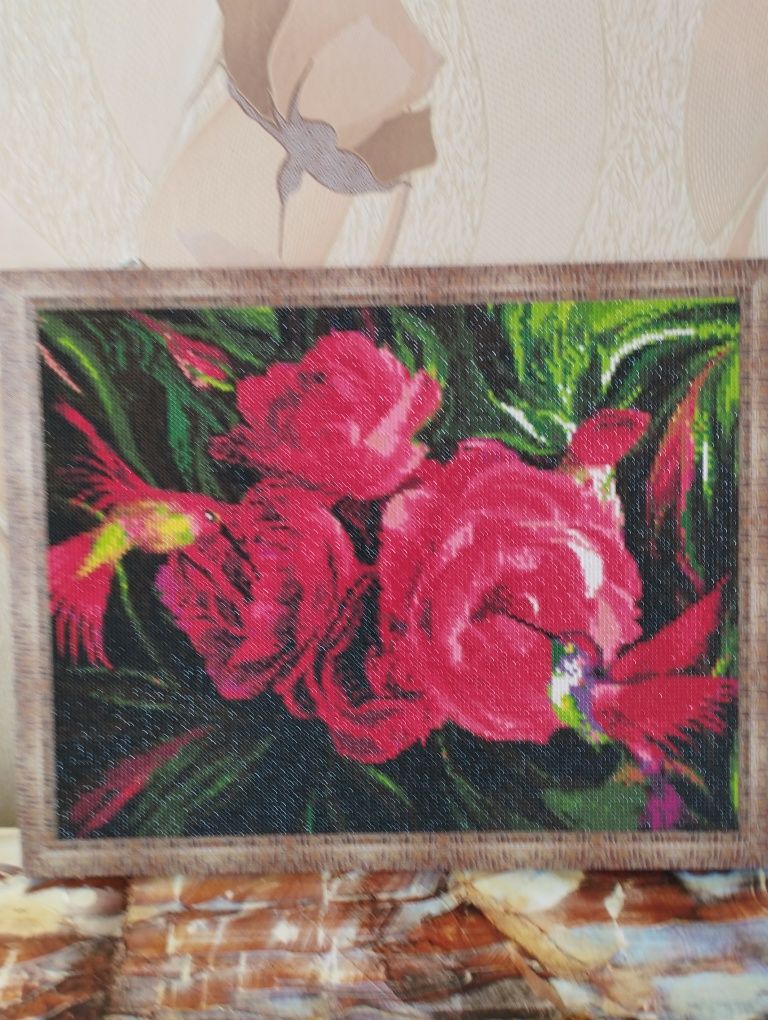 Картины стразами